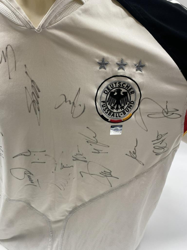 Germany Jersey Euro 2004 Team Signed DFB Adidas XL