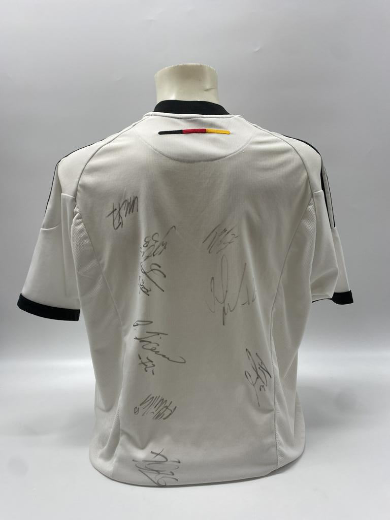 Germany Jersey World Cup 2002 Team Signed DFB Adidas XL