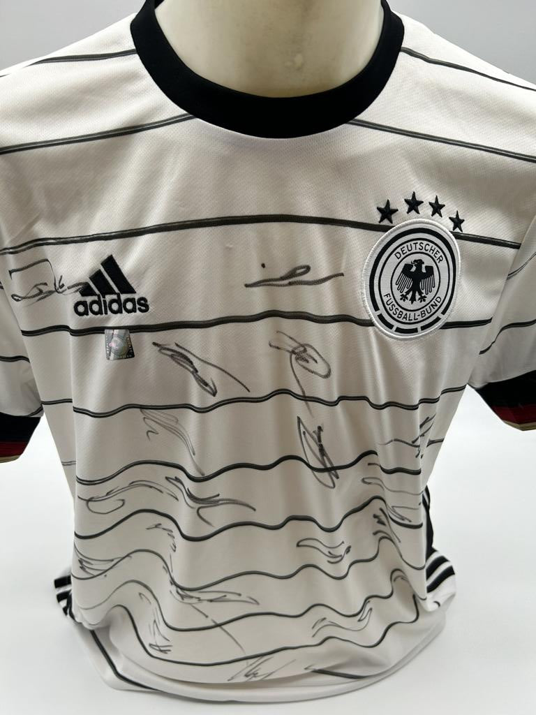 Germany jersey em 2021 team signed DFB football coa autograph adidas l