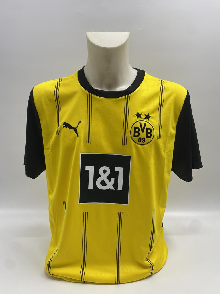 Borussia Dortmund Trikot Ramy Bensebaini signiert Puma COA Autogramm L