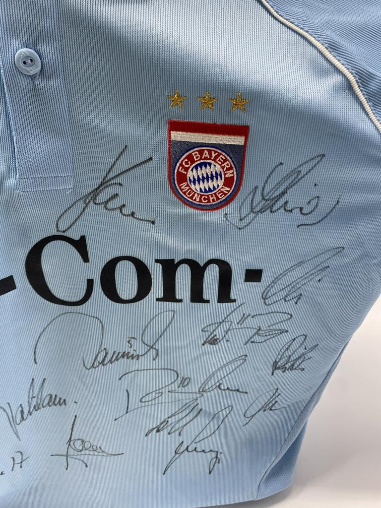 Bayern München Trikot 2023/2024 Teamsigniert Autogramm COA Adidas Fußball S