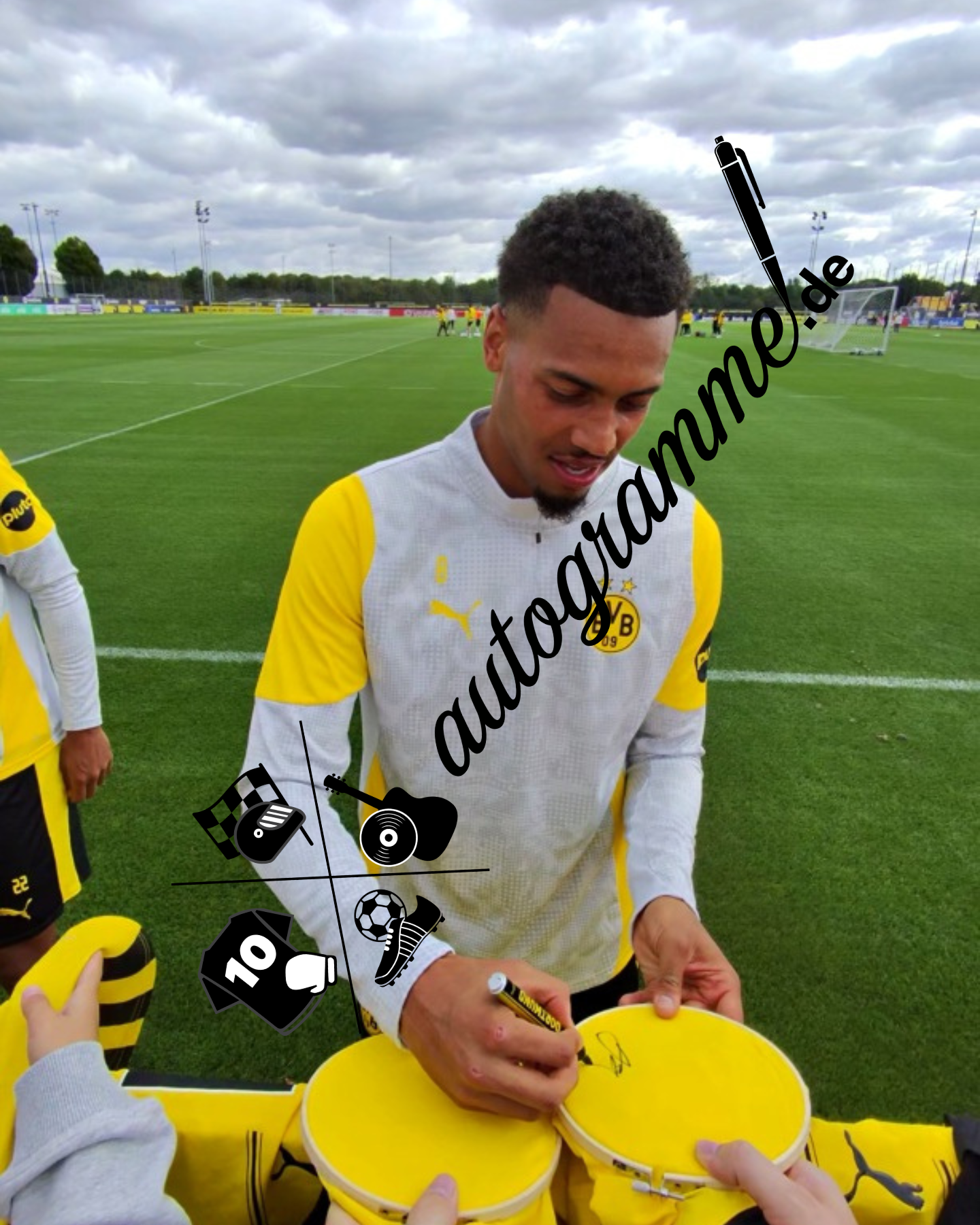 Borussia Dortmund Trikot Felix Nmecha signiert BVB Puma neu XL