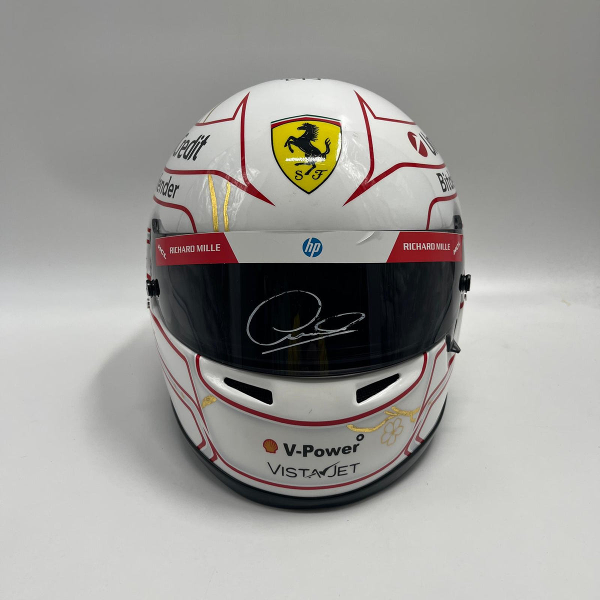 Lewis Hamilton Formel 1 Helm Unterschrift und Echtheitszertifikat 1:1
