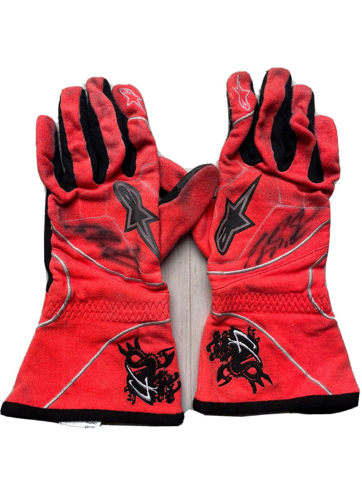 schumacher handschuhe Michael Schumacher Formel 1 original getragene Fahrerhandschuhe signiert Autogramm