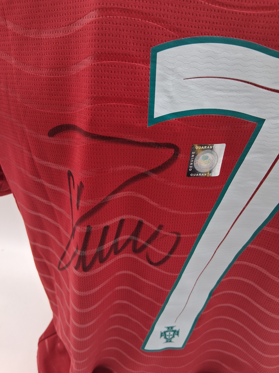 Portugal Trikot 2026 Cristiano Ronaldo signiert Autogramm COA Fußball S