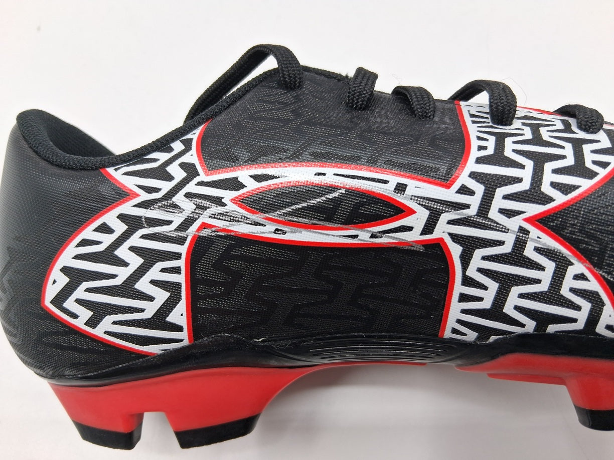 Fußballschuh Jamal Musiala signiert Autogramm Bundesliga Under Armour 38