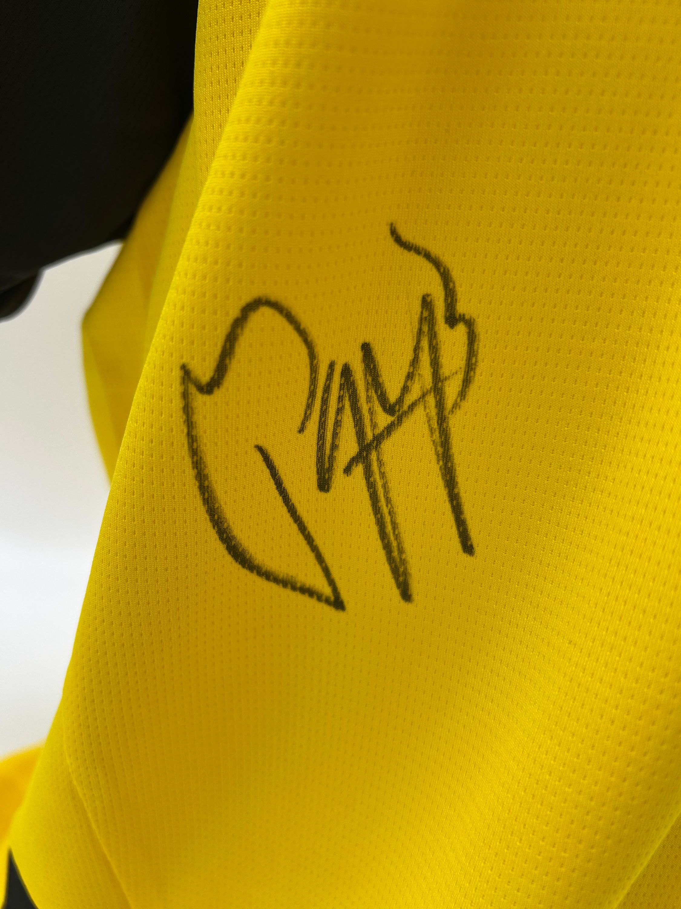 Borussia Dortmund jersey pascal large signed autograph puma XL