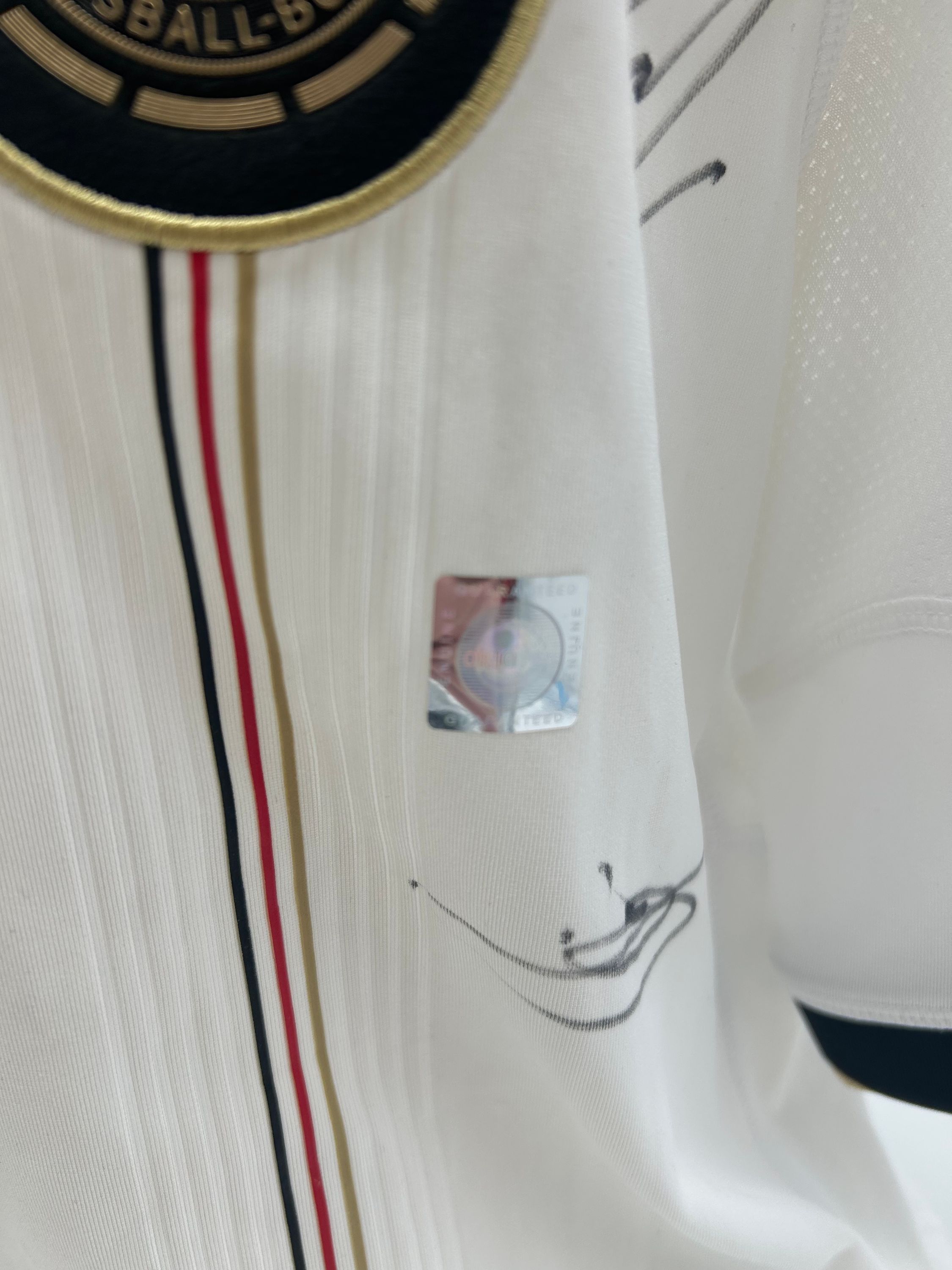 Deutschland Trikot WM 2010 Teamsigniert Autogramm Adidas Fußball DFB Größe 2XL