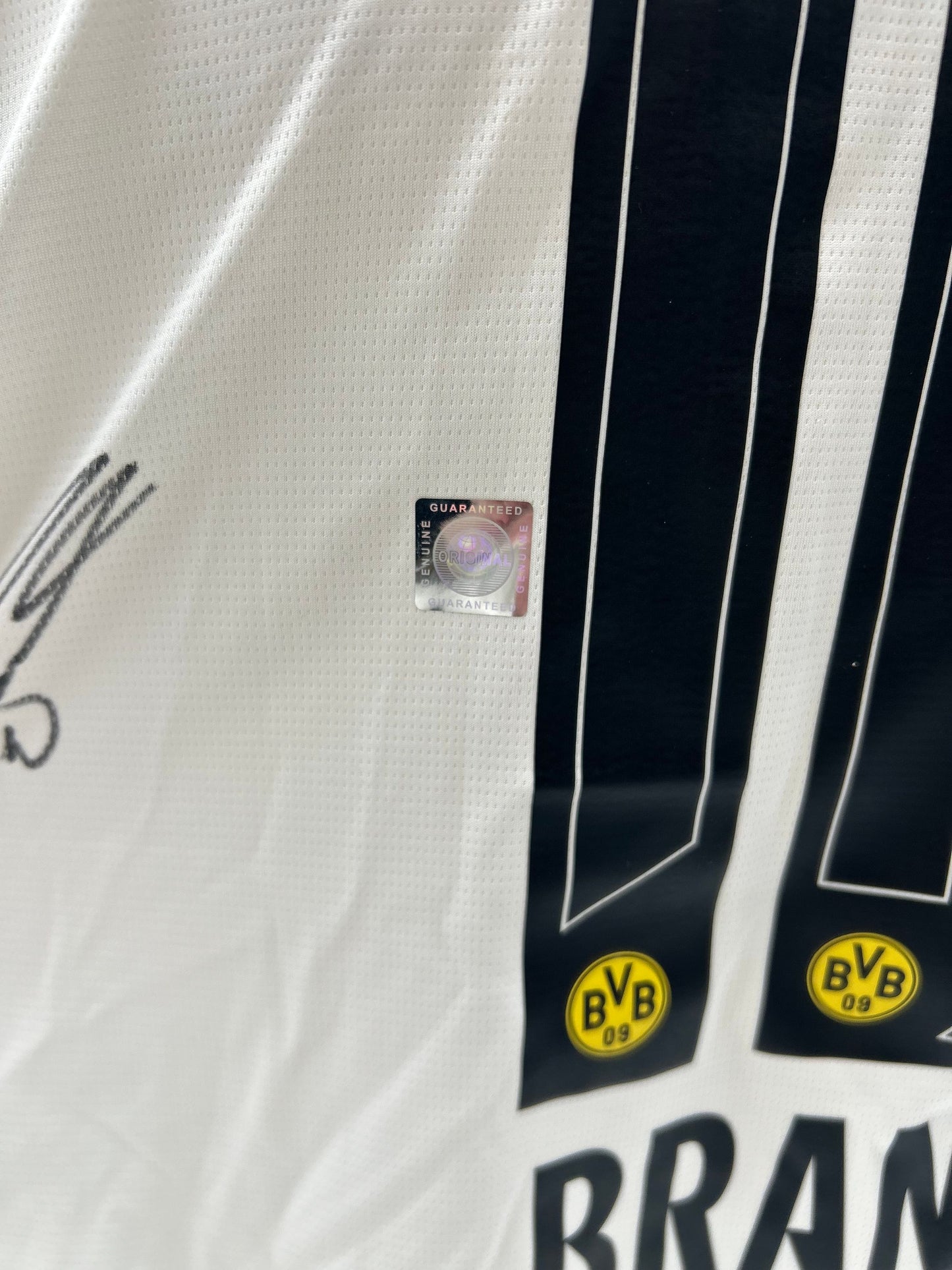 Borussia Dortmund Trikot signiert Julian Brandt Autogramm BVB Puma L