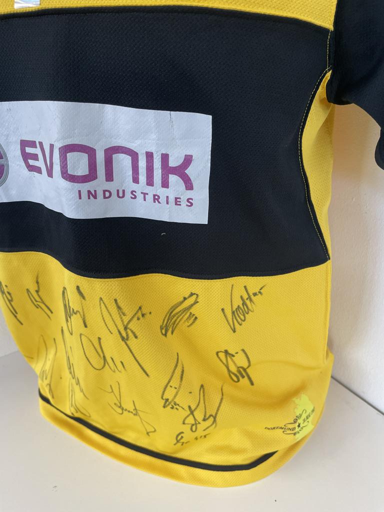 BVB Trikot 2007/2008 Teamsigniert Borussia Dortmund COA Neu Nike S