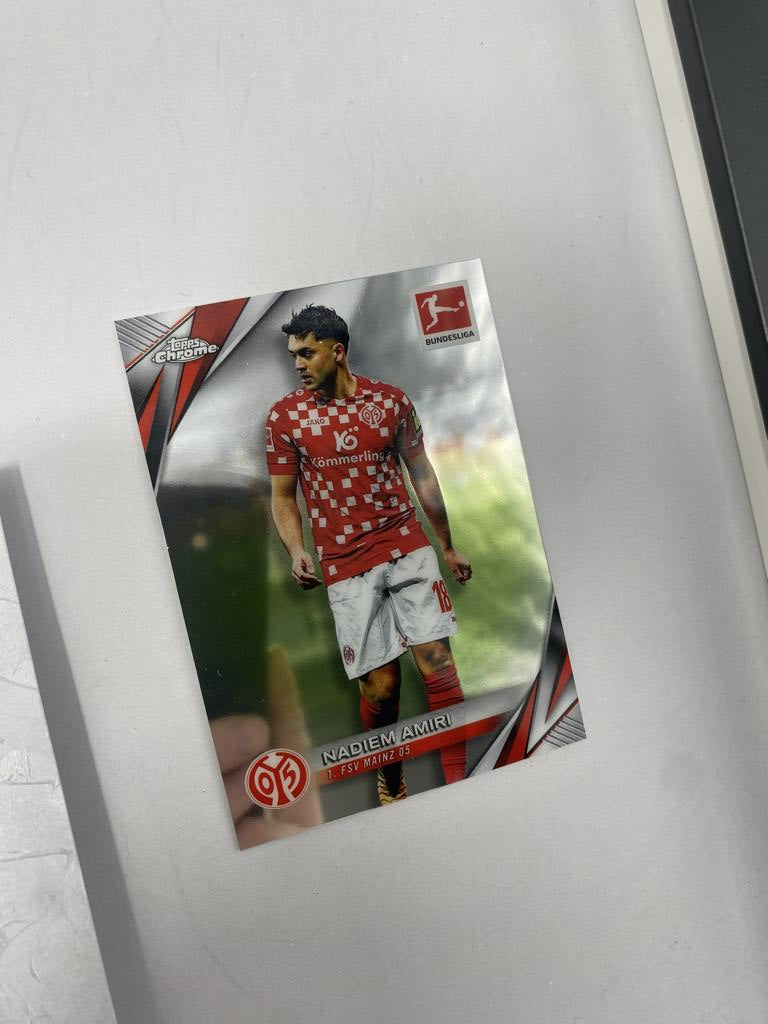 Kapitänsbinde Nadiem Amiri signiert im Rahmen Mainz 05 Autogramm Fußball COA