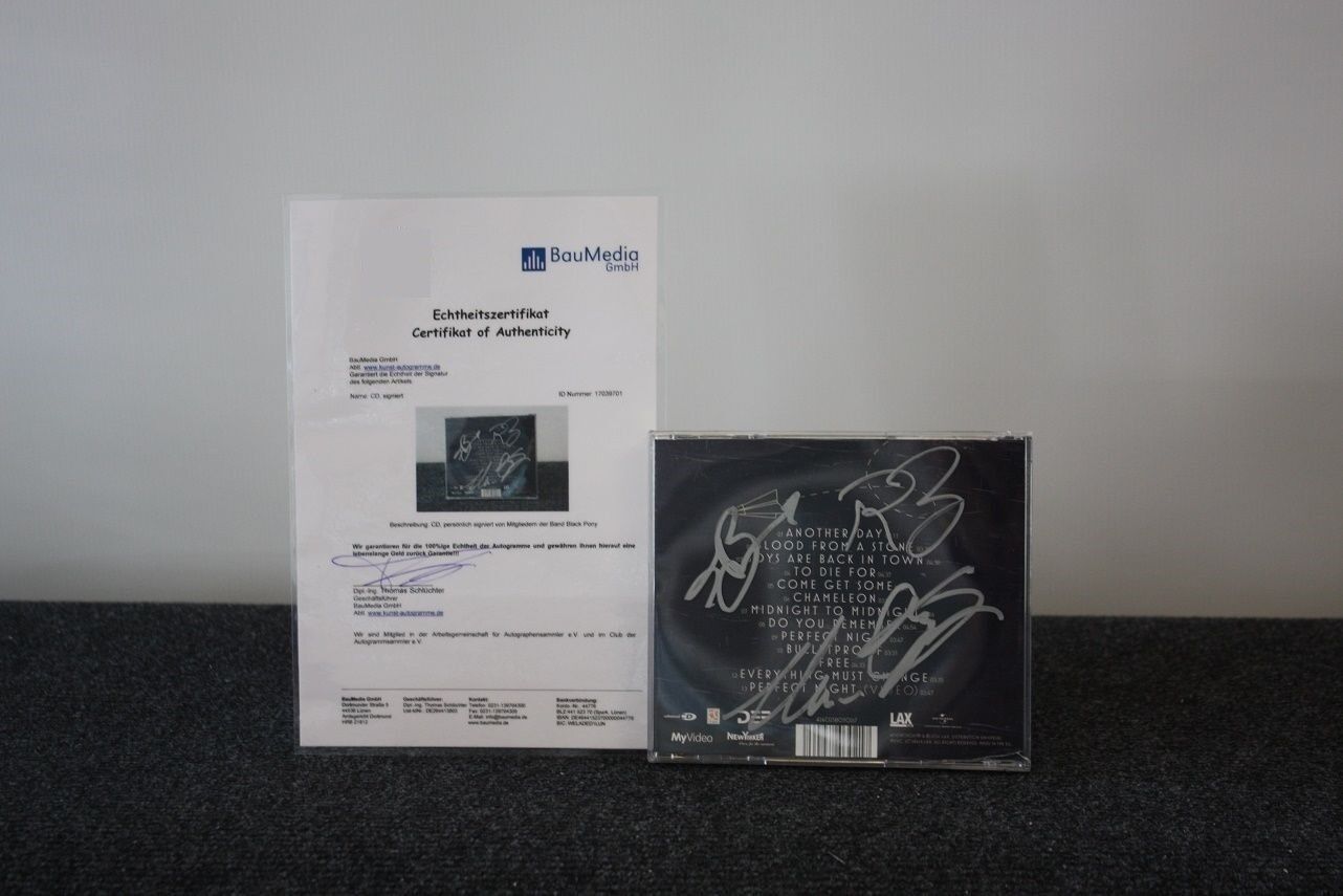 CD, Black Pony signed, take off, music, autograph, charts, song, singing, band