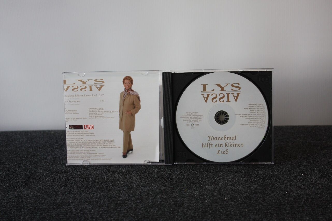 CD, Lys Assia signiert, Manchmal hilft ein kleines Lied, Musik, Charts, Deutsch