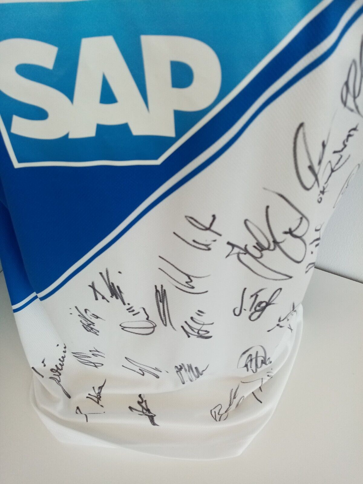 1899 Hoffenheim Trikot 14/15 Teamsigniert Autogramm Fußball Bundesliga Lotto 164