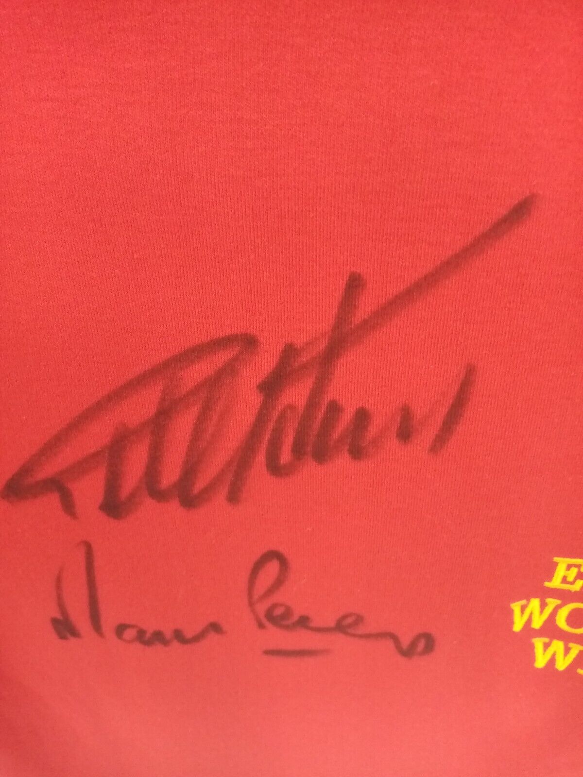 England Replica jersey World Cup 1966 Geoff Hurst + Martin Peters signed Wembley L