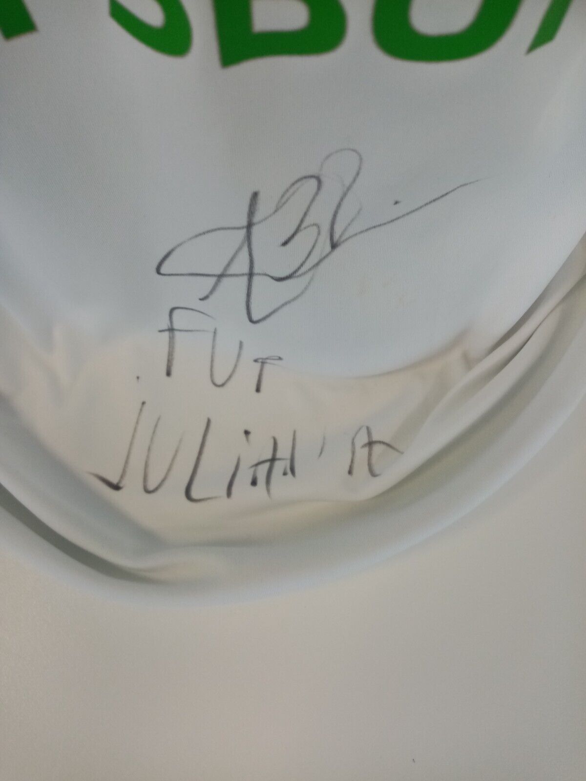 VfL Wolfsburg jersey azzaoui signed with a dedication football bundesliga kappa new m