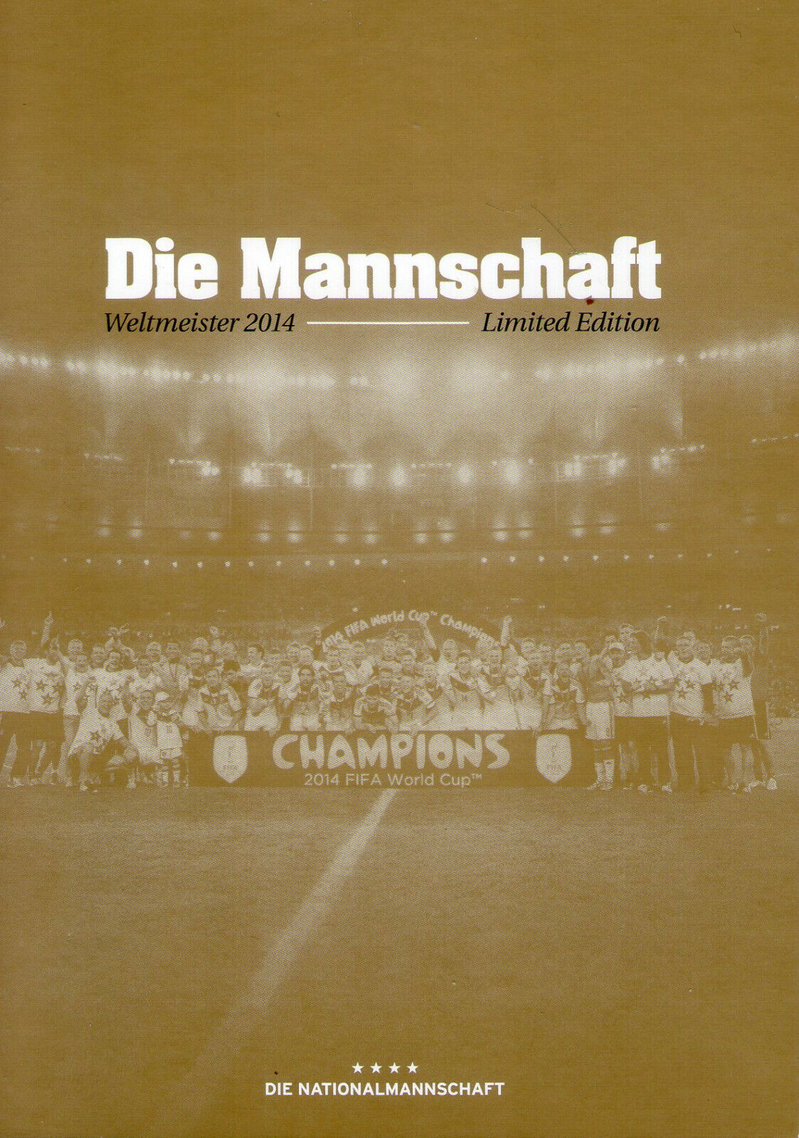 Limited, Limitierte Edition DFB Autogrammkarte! Kaderkarte!! RAR!!, Gold
