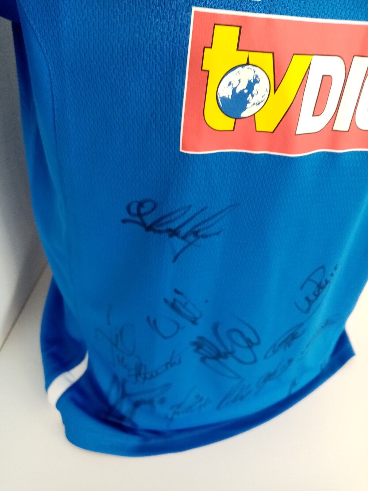 1899 Hoffenheim Trikot 09/10 Teamsigniert Autogramm Fußball Bundesliga Puma 176