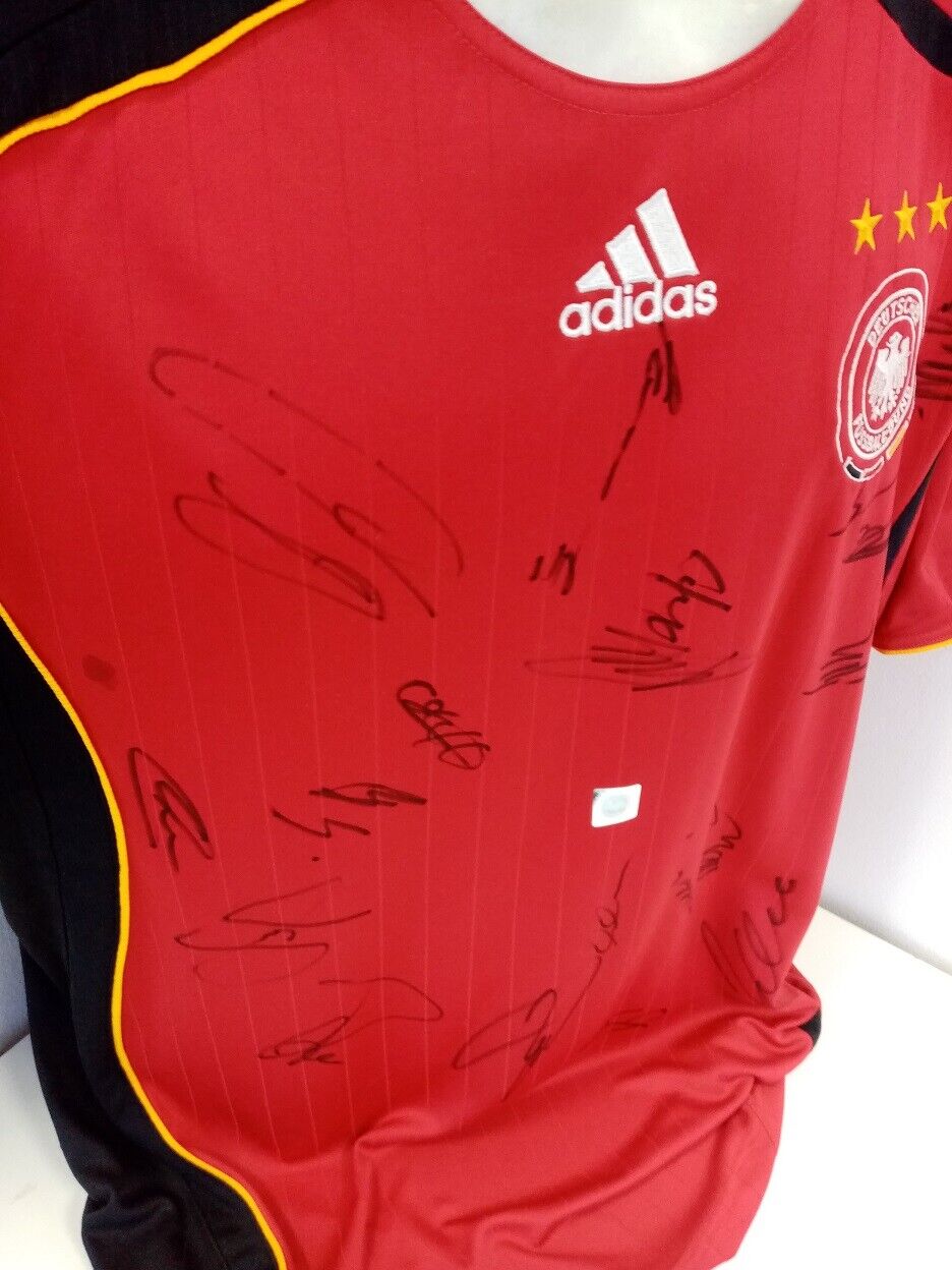 Deutschland Trikot WM 2006 Teamsigniert Autogramm Fußball DFB Adidas COA XL