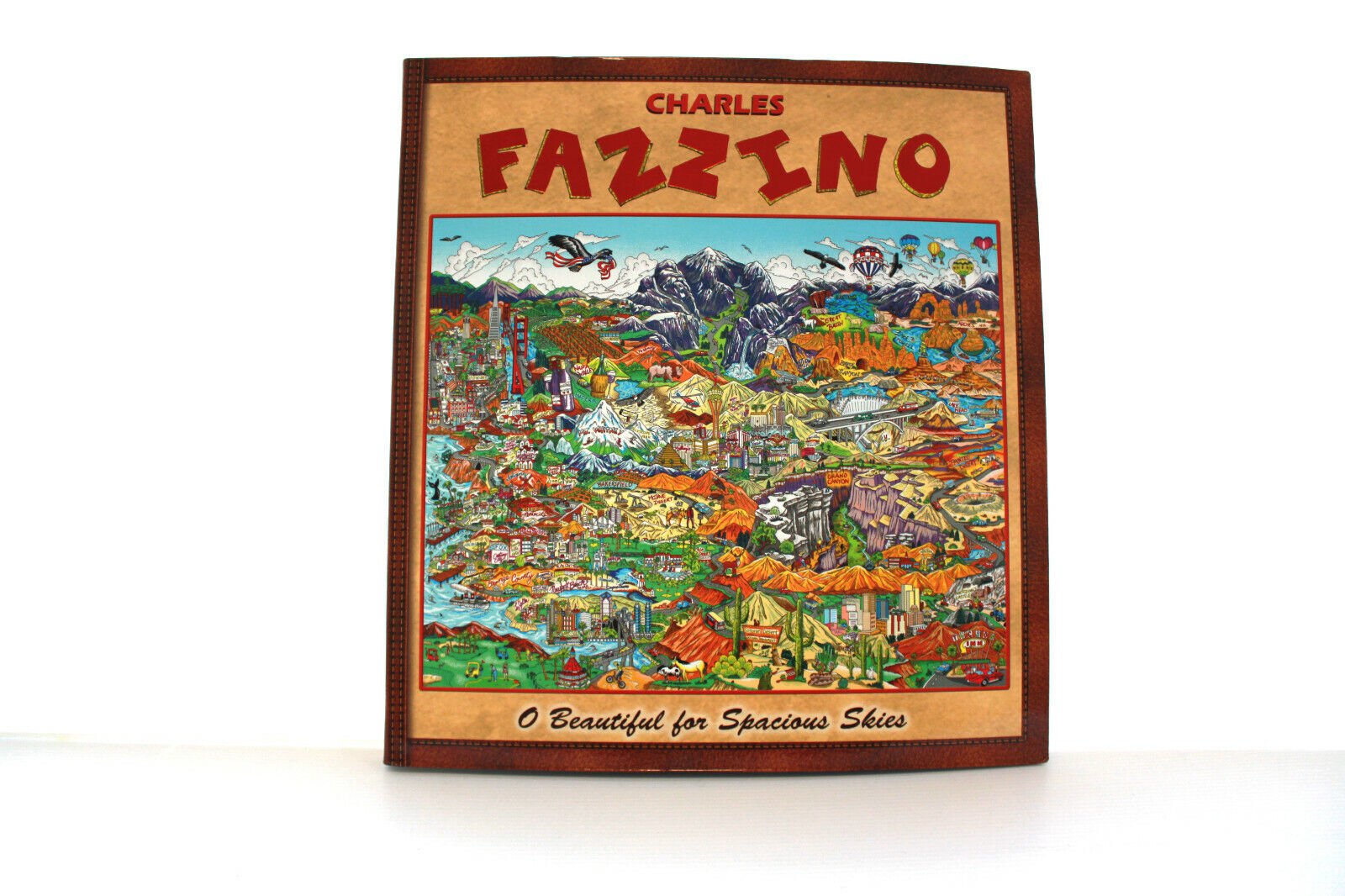 Charles Fazzino´s Buch "O Beautiful for Spacious Skies", signiert, limitiert