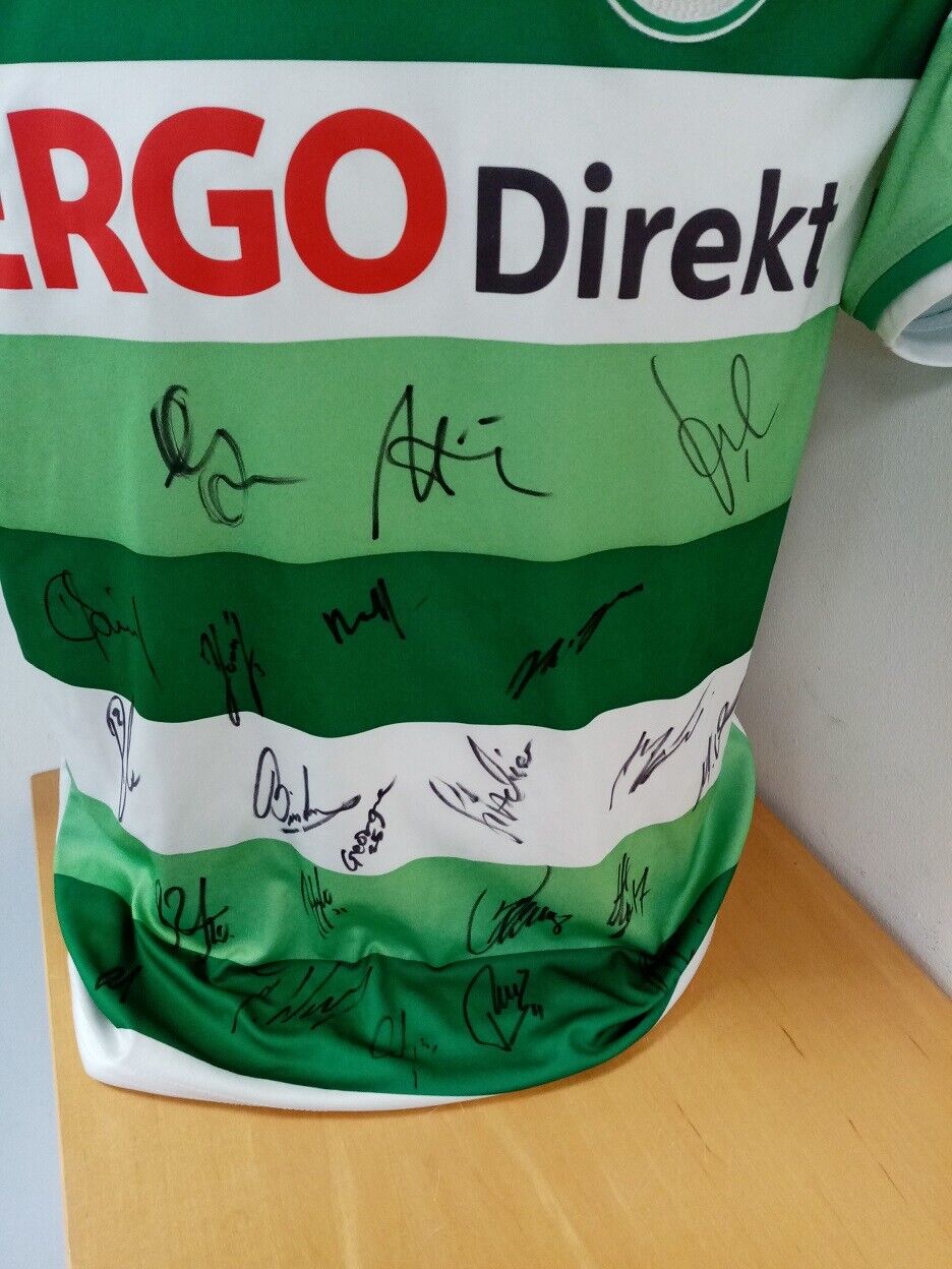 Greuther Fürth Trikot 2015/2016 Teamsigniert Autogramm Fußball Hummel COA Neu L