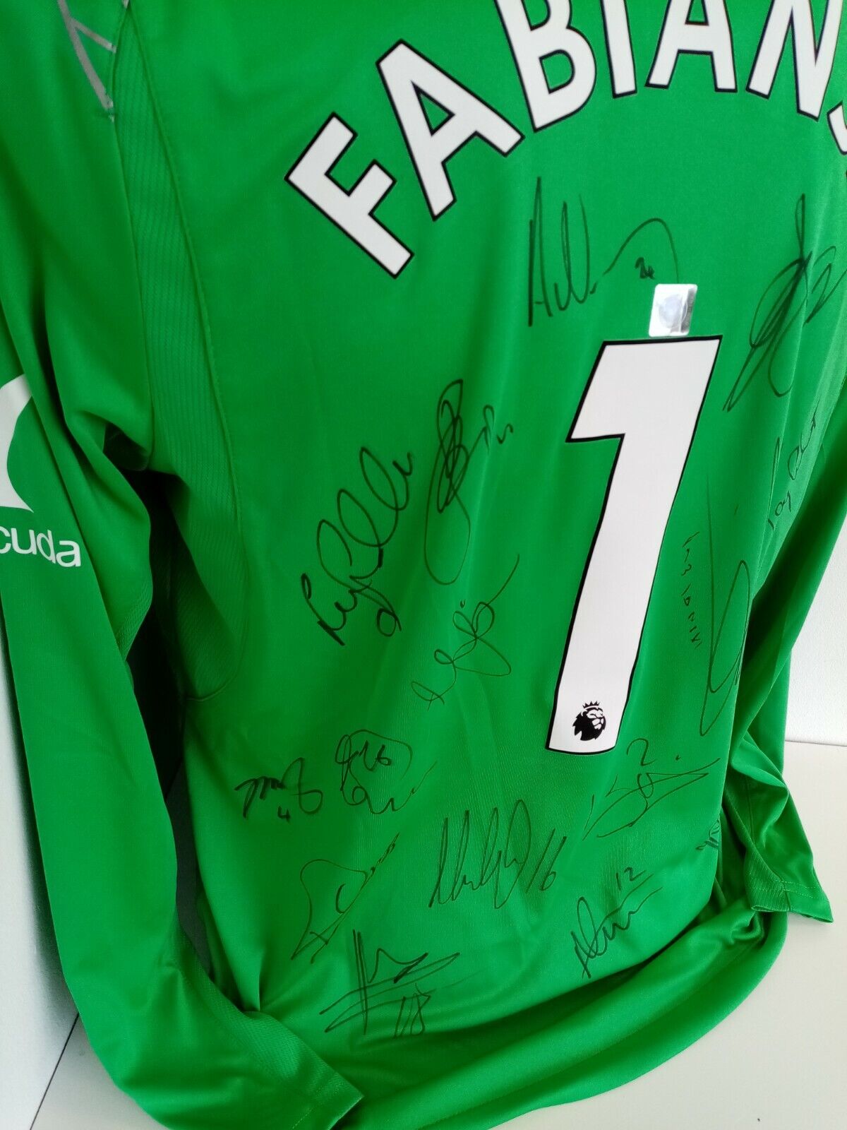 Swansea City goalkeeper jersey 2017/2018 team signed England Joma joma jerse football l