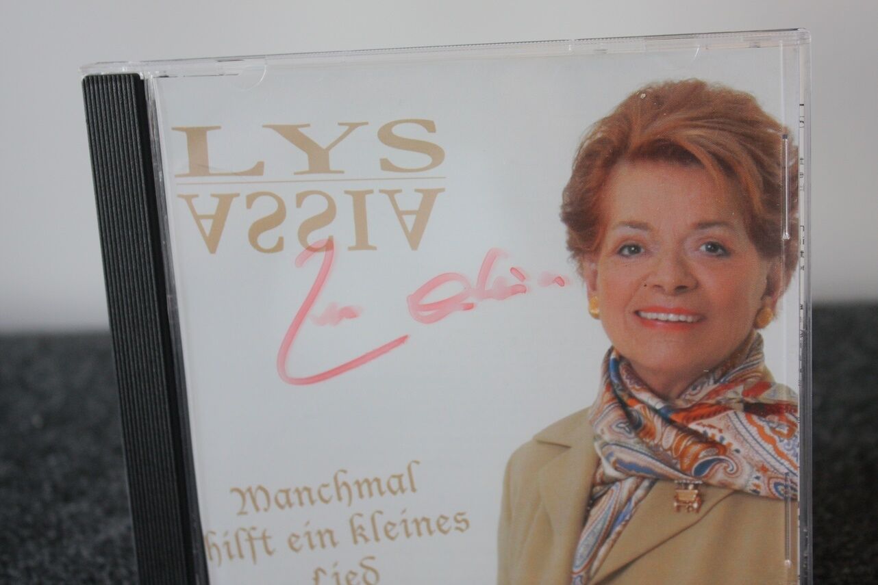 CD, Lys Assia signiert, Manchmal hilft ein kleines Lied, Musik, Charts, Deutsch