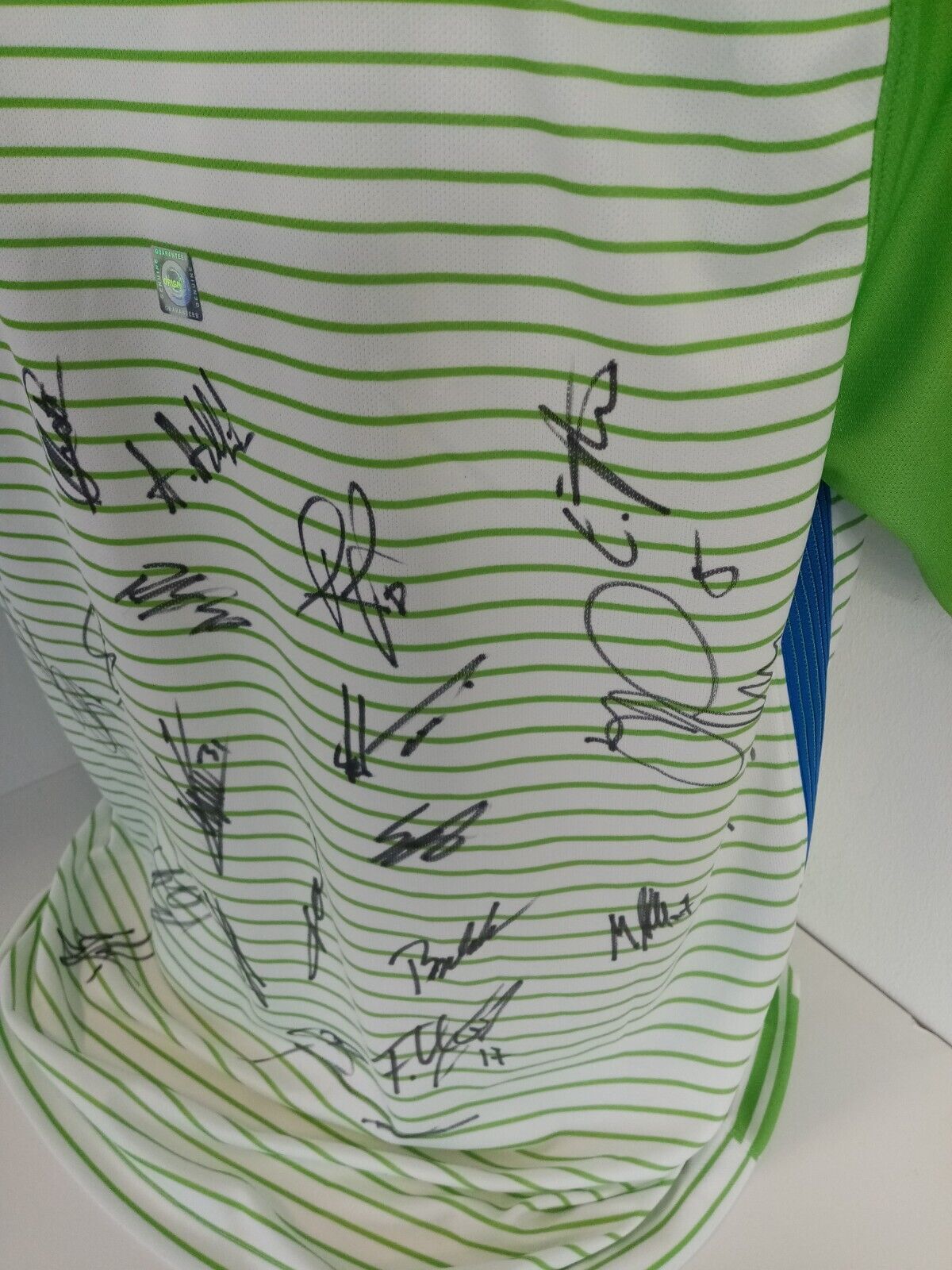 VFL Wolfsburg Trikot 17/18 Teamsigniert Wölfe Autogramm Fußball Nike Neu COA L