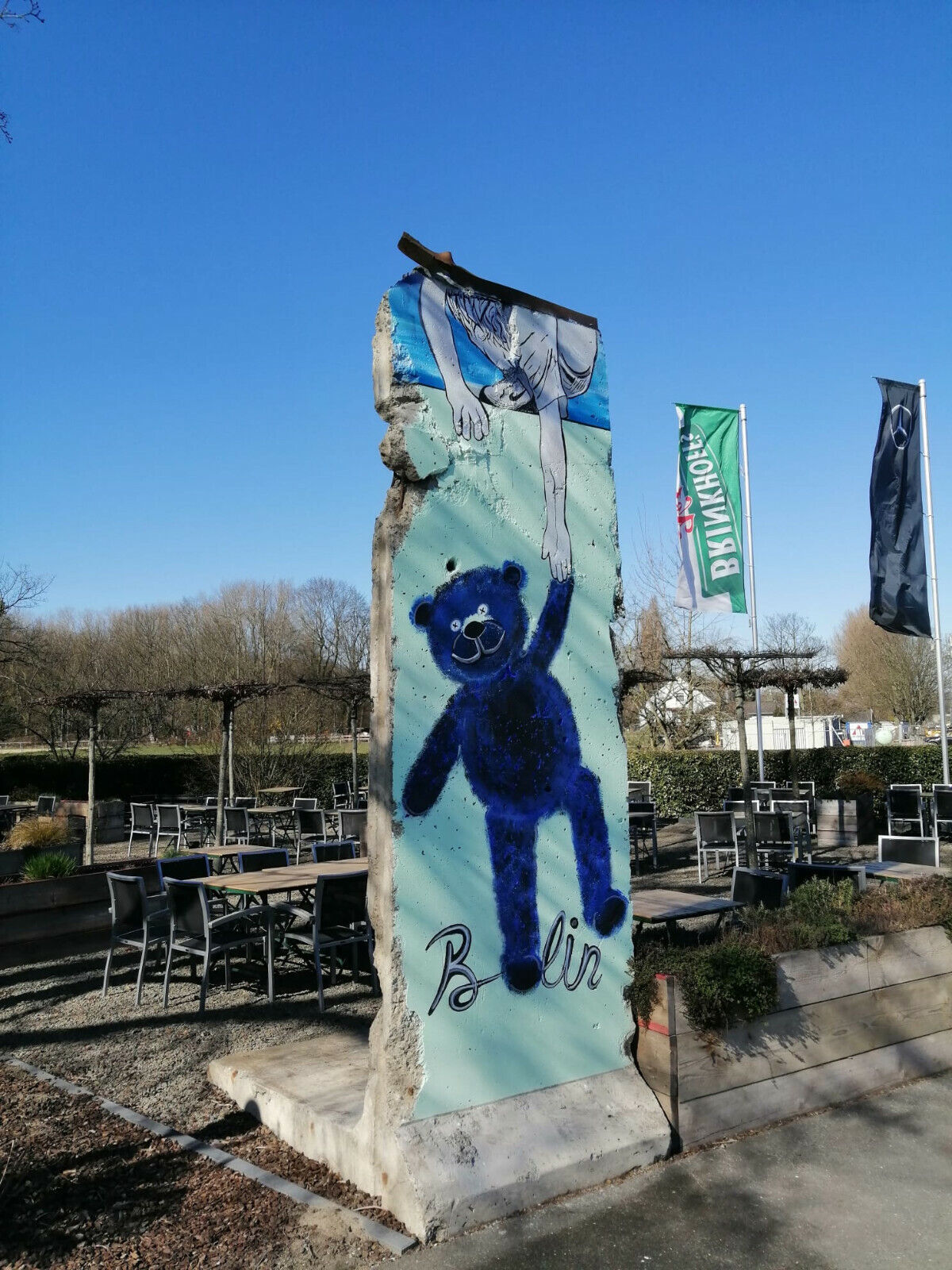 Mino Art Painted Berlin Mauer - Real Wall Element segment