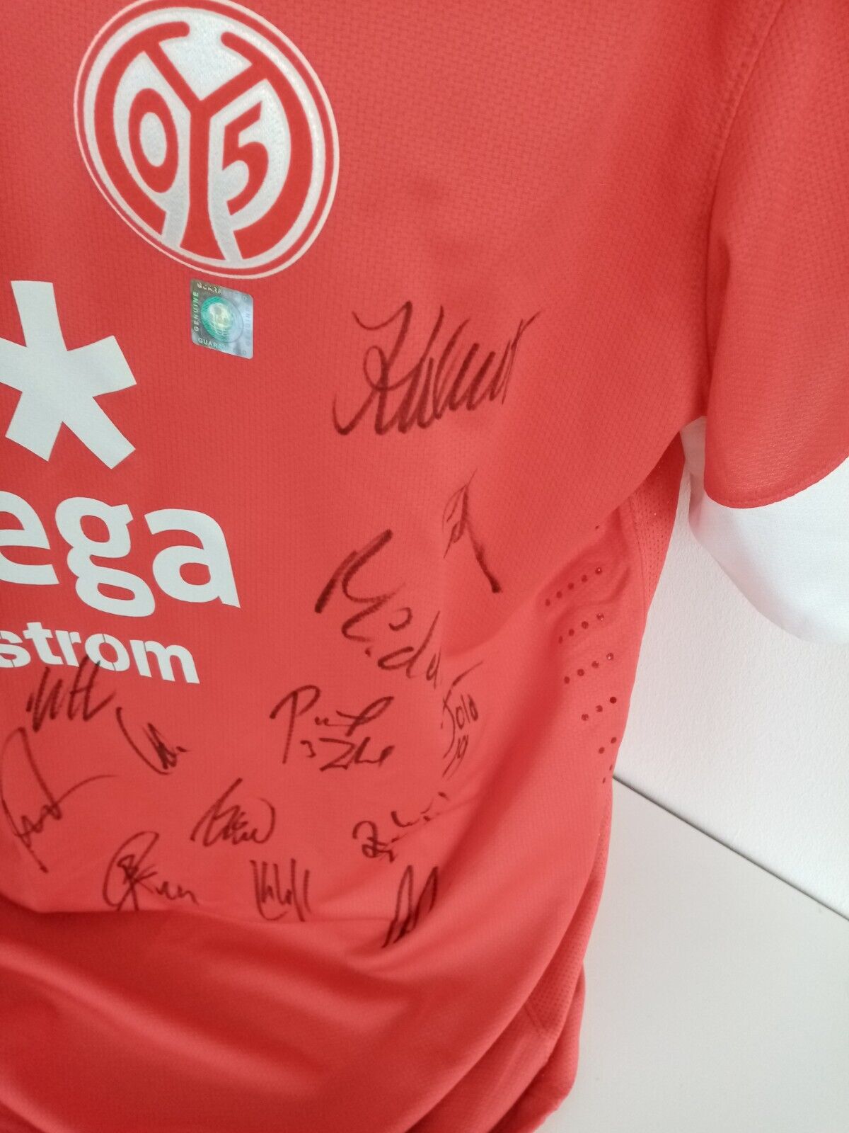 Mainz 05 Trikot 2012/2013 Teamsigniert FSV Bundesliga Autogramm Neu Nike COA XL