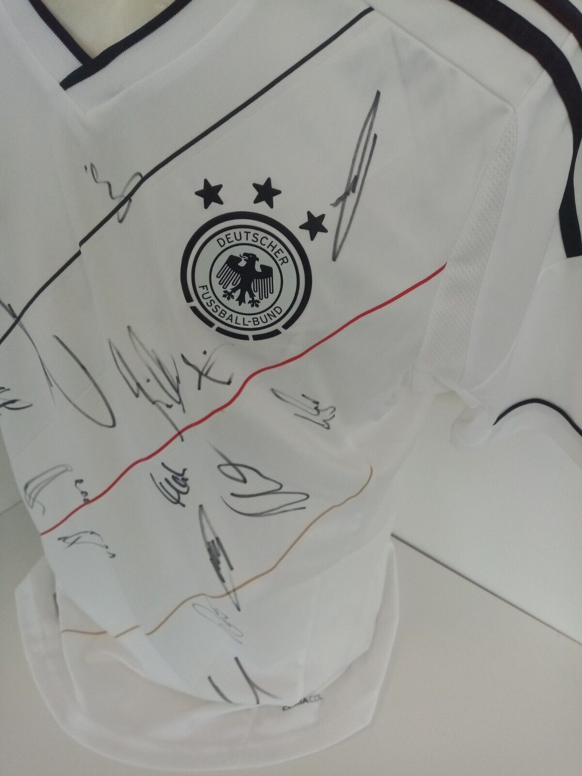 Germany jersey emprocessed co -signed COA autograph football dfb adidas new m