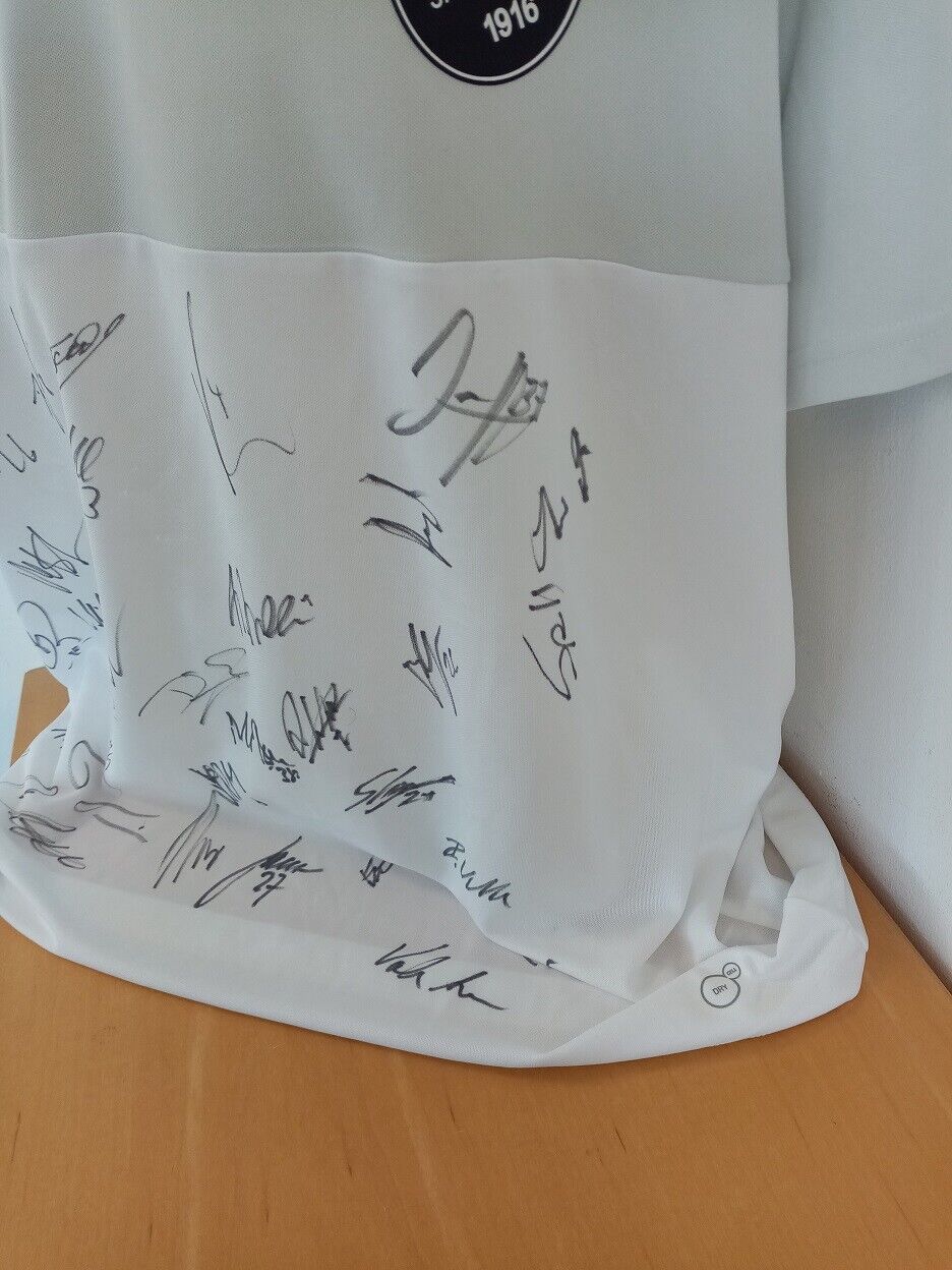 SV Sandhausen Trikot 16/17 Teamsigniert Fußball Autogramm Puma Unterschrift 3XL