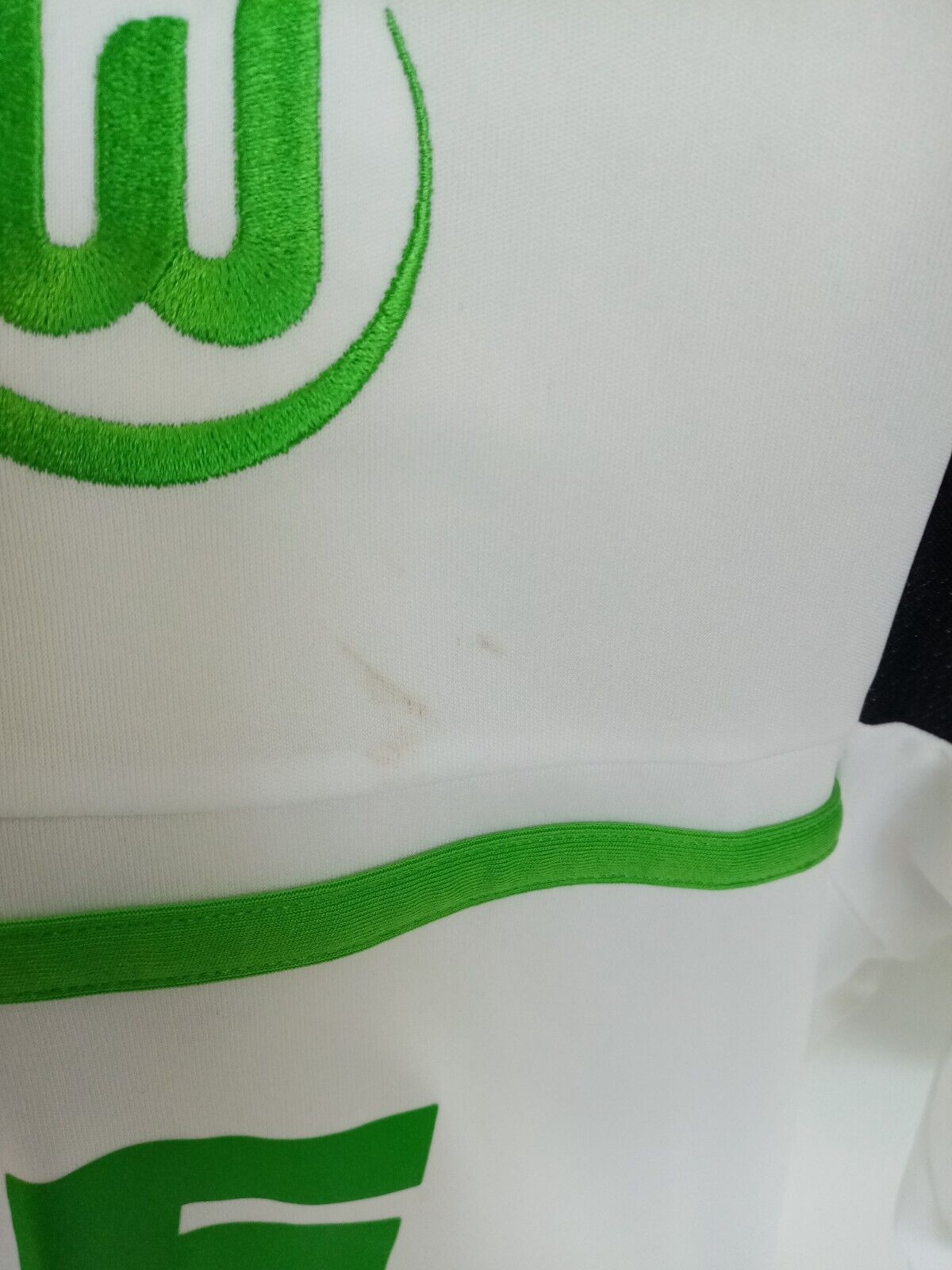 VFL Wolfsburg Trikot Fagner signiert Autogramm Bundesliga Fußball Adidas XL