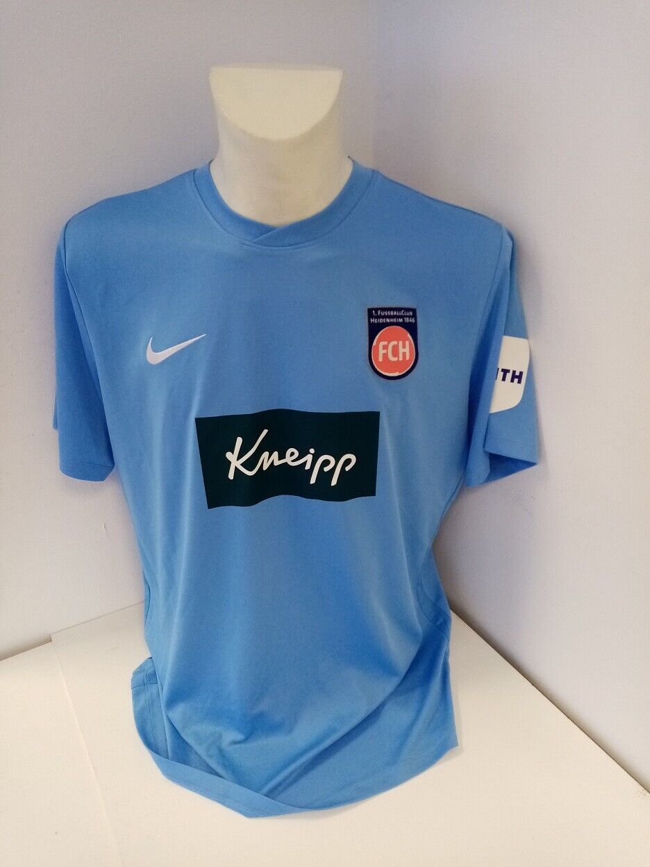 FC Heidenheim Trikot 20/21 Teamsigniert Fußball Autogramm Unterschrift Nike XL