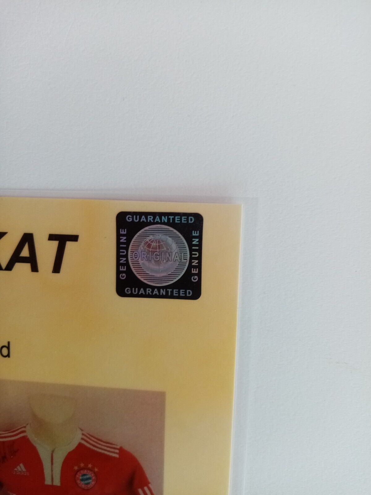 Bayern Munich jersey Mehmet Ekici signed autographs Bundesliga FCB adidas 164