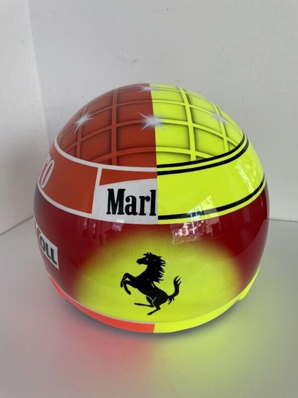 Michael Schumacher Formel 1 Helm Original Unterschrift u. Echtheitszertifikat