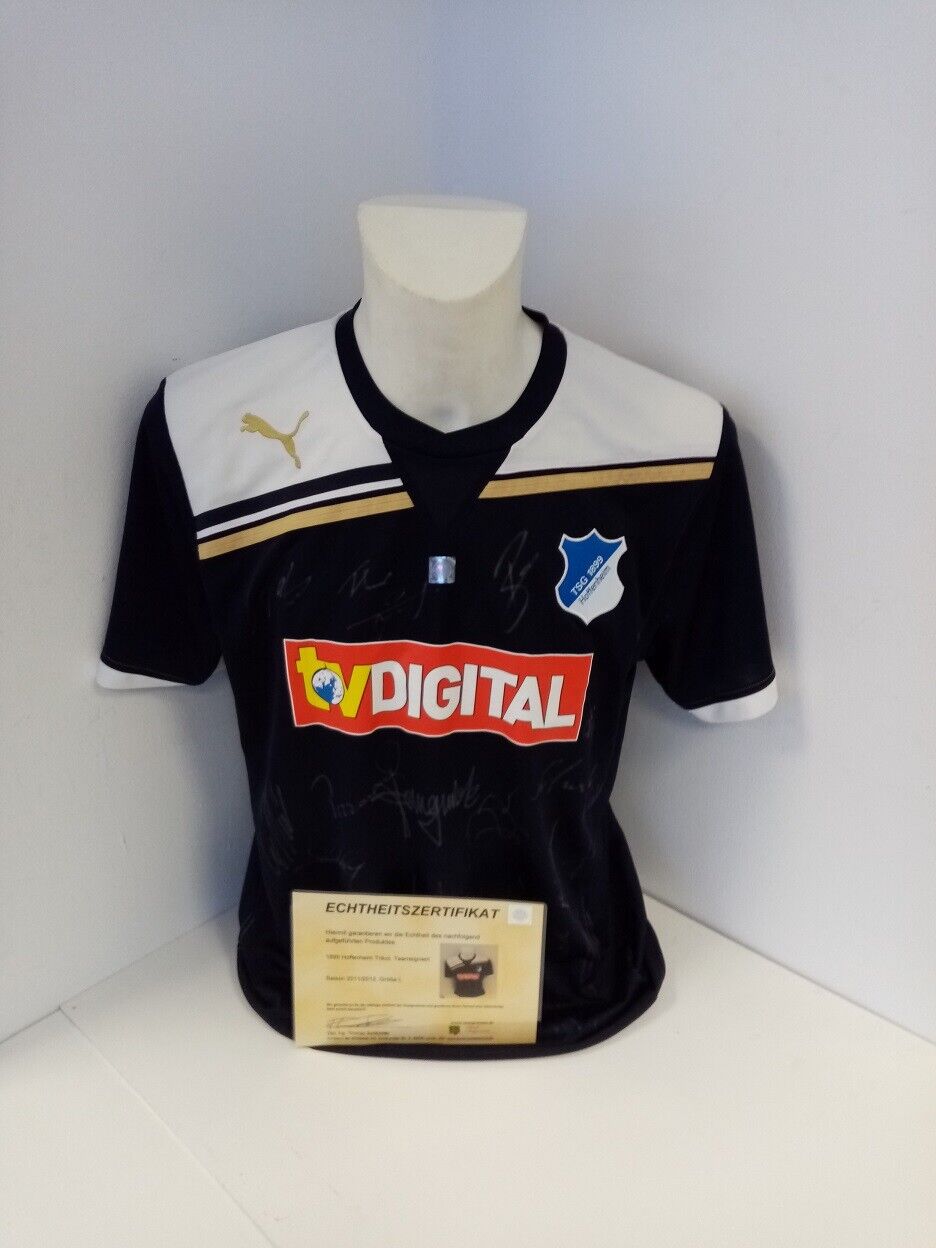 1899 Hoffenheim jersey 11/12 team signed autograph football bundesliga puma l
