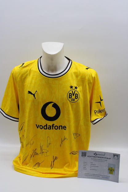 Borussia Dortmund 2026/2027 Trikot Teamsigniert Autogramm zertifiziert XL