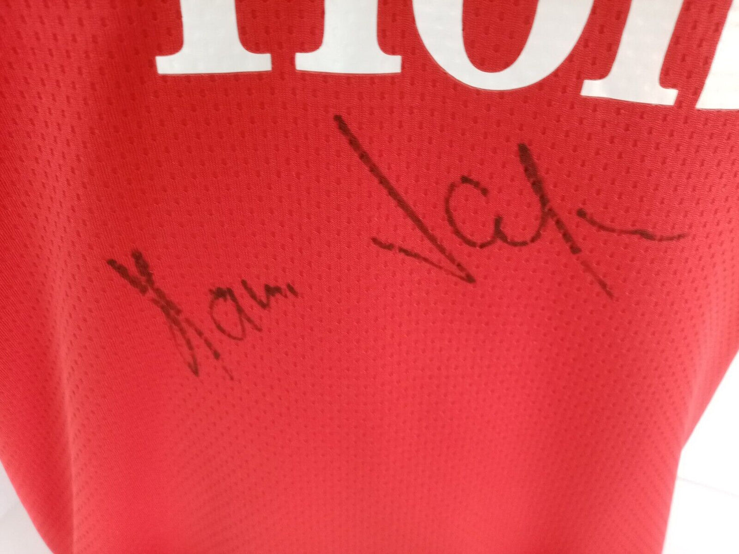 Bayern Munich jersey Hans Dorfner signed autograph Bundesliga Adidas FCB 152