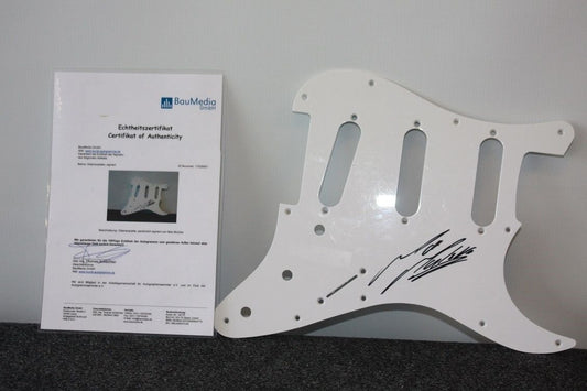 Gitarrenplatte, Max Mutzke signiert, Autogramm Musik Charts Sammeln, Neu Gitarre