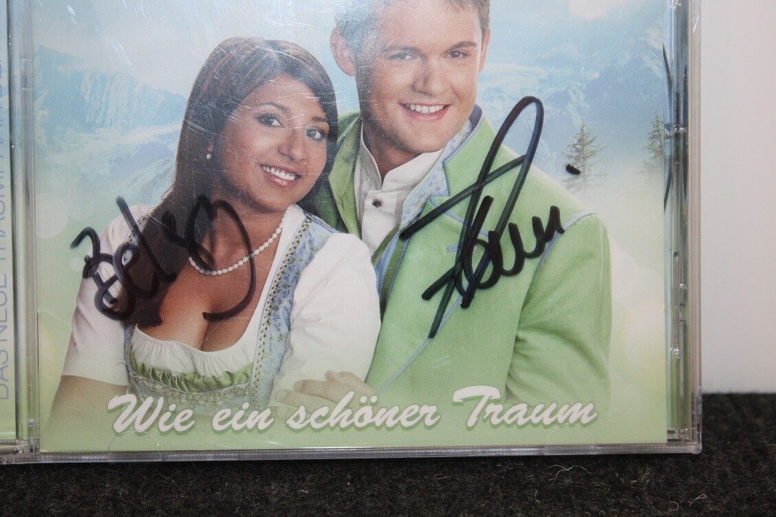 CD, Belsy & Florian signiert, Wie ein schöner Traum, Autogramm, Signatur, Musik