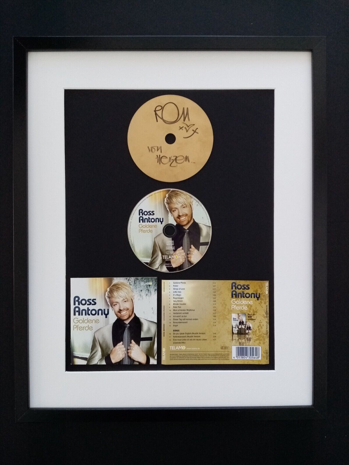 Ross Rohling CD / Rohling Ross Antony signed with album as part of autograph music ...