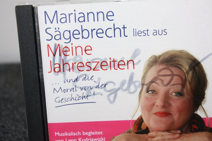 CD, Marianne Säbrecht signed, my seasons, autograph, film, television