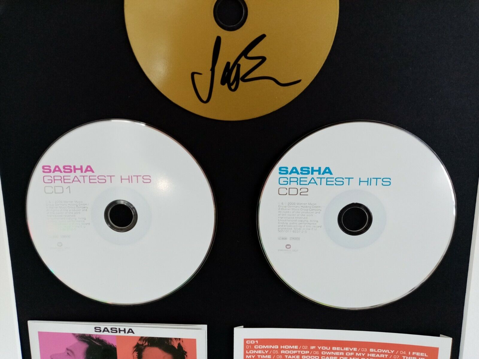 CD / Rohling Sasha signiert mit Album im Rahmen Autogramm Musik Charts Neu