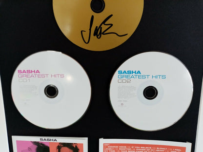CD / Rohling Sasha signiert mit Album im Rahmen Autogramm Musik Charts Neu