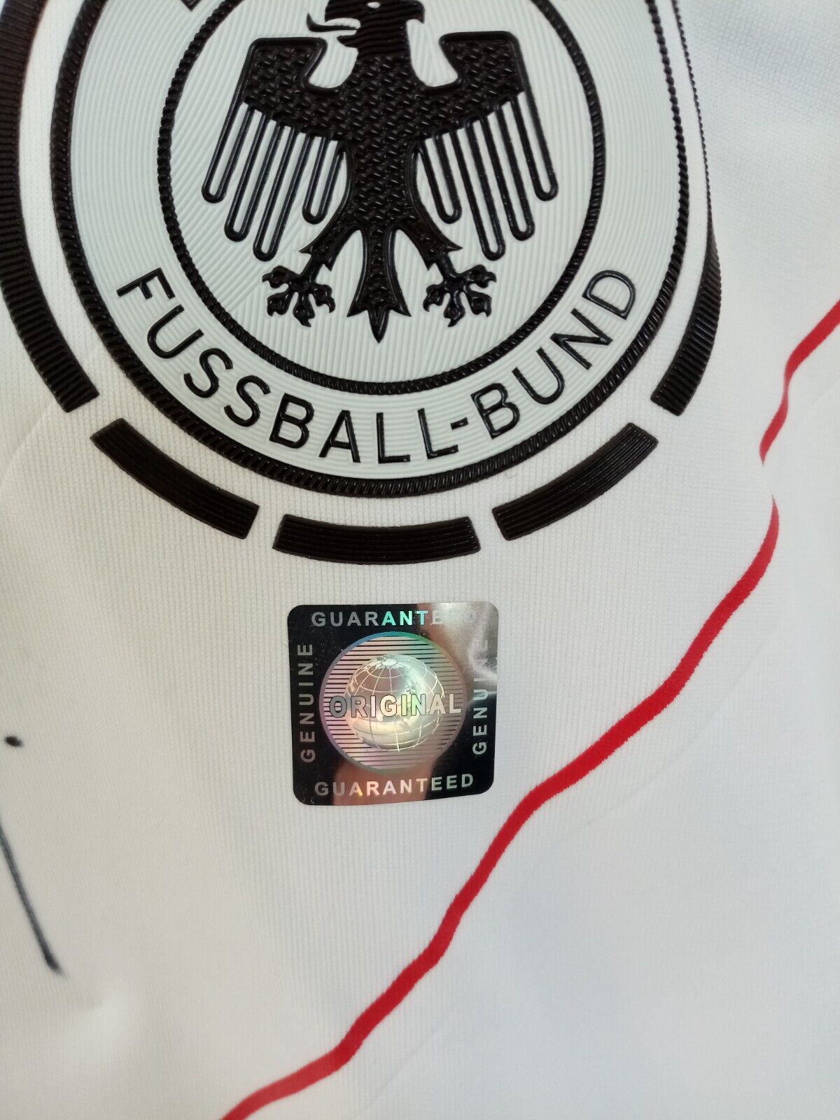 Germany Jersey Mustafi signed Authentic DFB Football Adidas Autograph XL