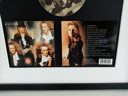 CD / Rohling Nicole signiert mit Album im Rahmen Autogramm Musik Schlager Neu