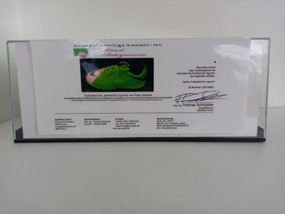 Football shoe Paco Alcacer signed Villarreal Spain La Liga Football Nike NEW