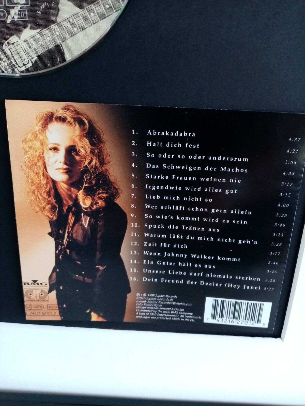 CD / Rohling Nicole signiert mit Album im Rahmen Autogramm Musik Schlager Neu