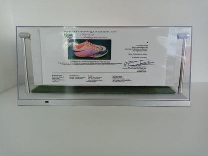 Football shoe paco alcacer signed lighting football spain la league shoe new